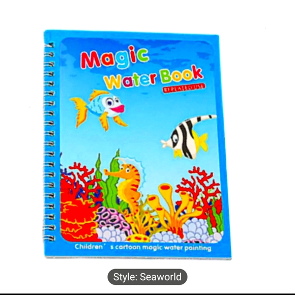 Reusable Magic Water Books for Kids to Paint - Picture 2 of 10